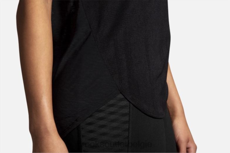 V8D8N1670 geest tank zwart Brooks