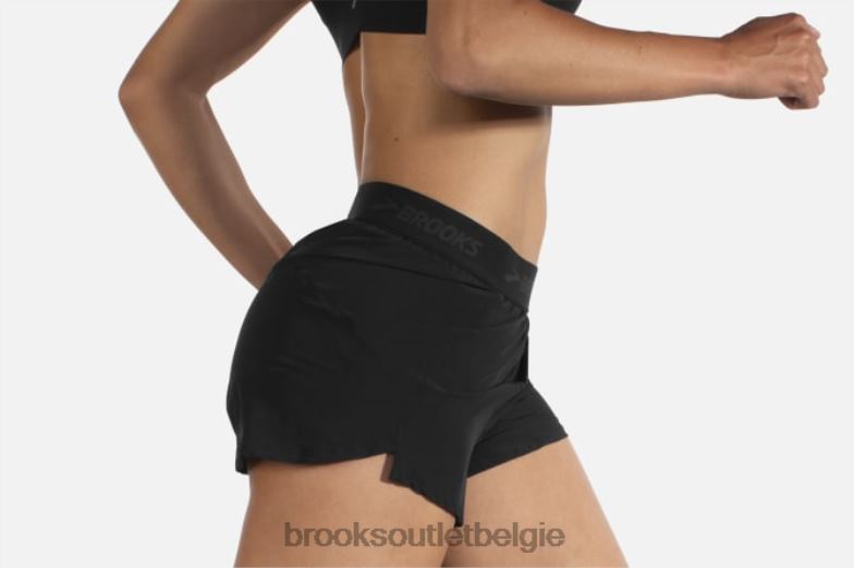 V8D8N1673 jager 3 kort zwart Brooks