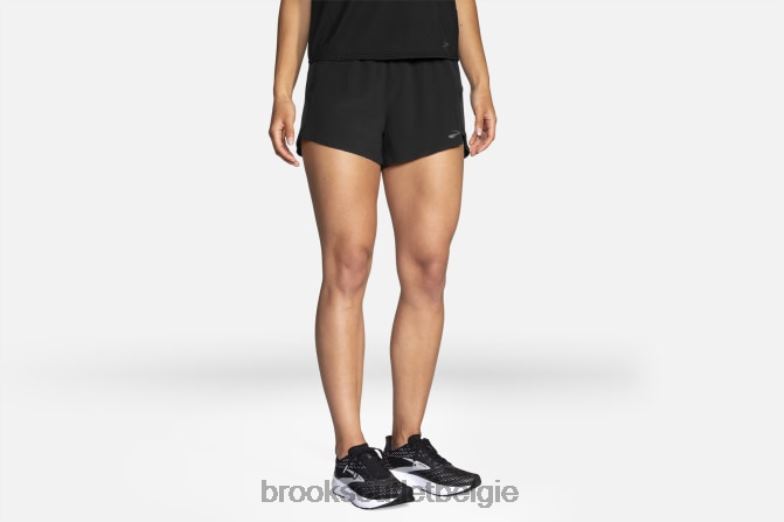 V8D8N1673 jager 3 kort zwart Brooks