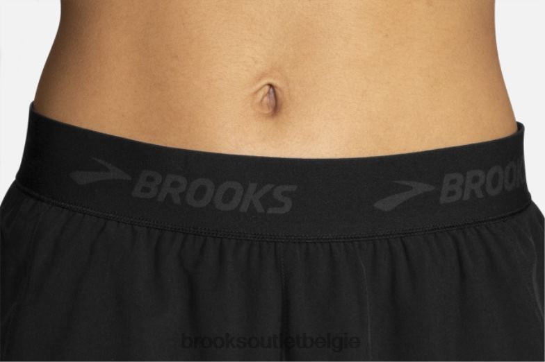 V8D8N1673 jager 3 kort zwart Brooks