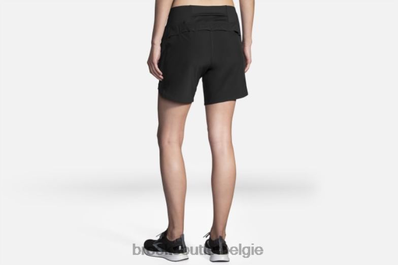 V8D8N1682 jager 7 kort zwart Brooks