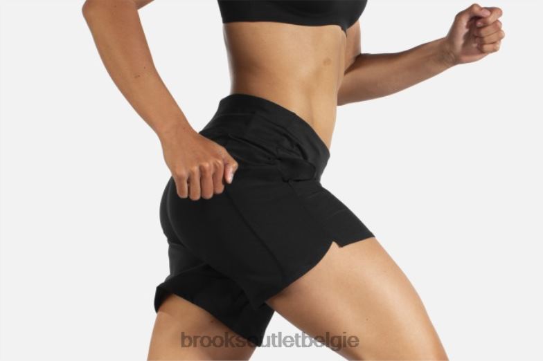 V8D8N1682 jager 7 kort zwart Brooks