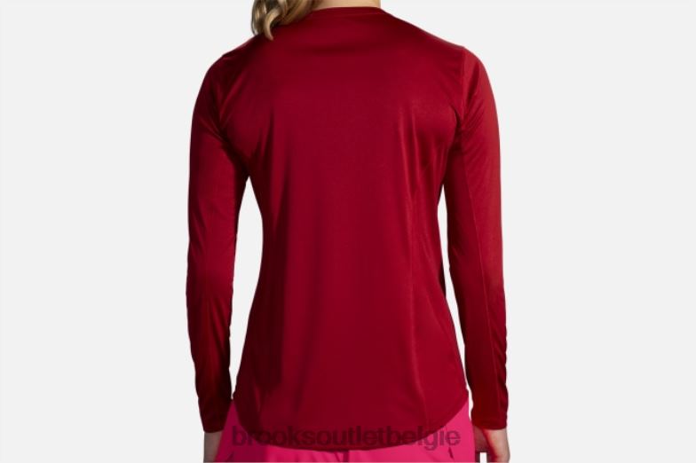 V8D8N1684 stealth-lange mouw biet Brooks