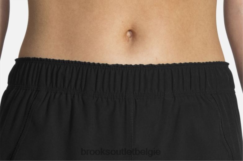 V8D8N1688 Chaser 5 2-in-1 kort zwart Brooks