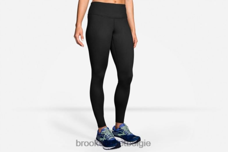 V8D8N1695 Greenlight essentieel strak zwart Brooks