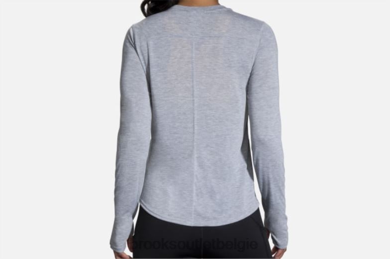 V8D8N1707 afstand grafische lange mouw rennen vrolijk gaan Brooks