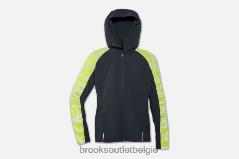 V8D8N1709 nachtleven jasje asfalt Brooks