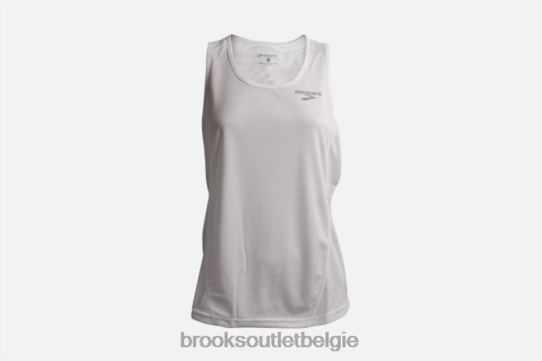 V8D8N1711 team-singlet wit Brooks