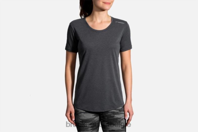 V8D8N1717 afstand korte mouw heide Brooks