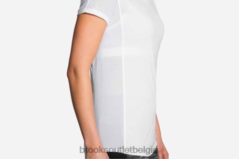 V8D8N1736 stealth korte mouw wit Brooks