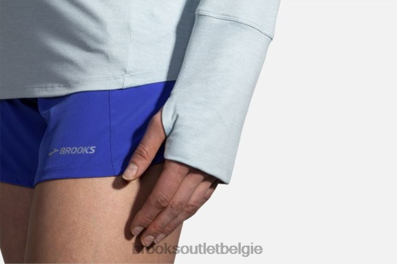 V8D8N1737 streepjes-hoodie heide Brooks