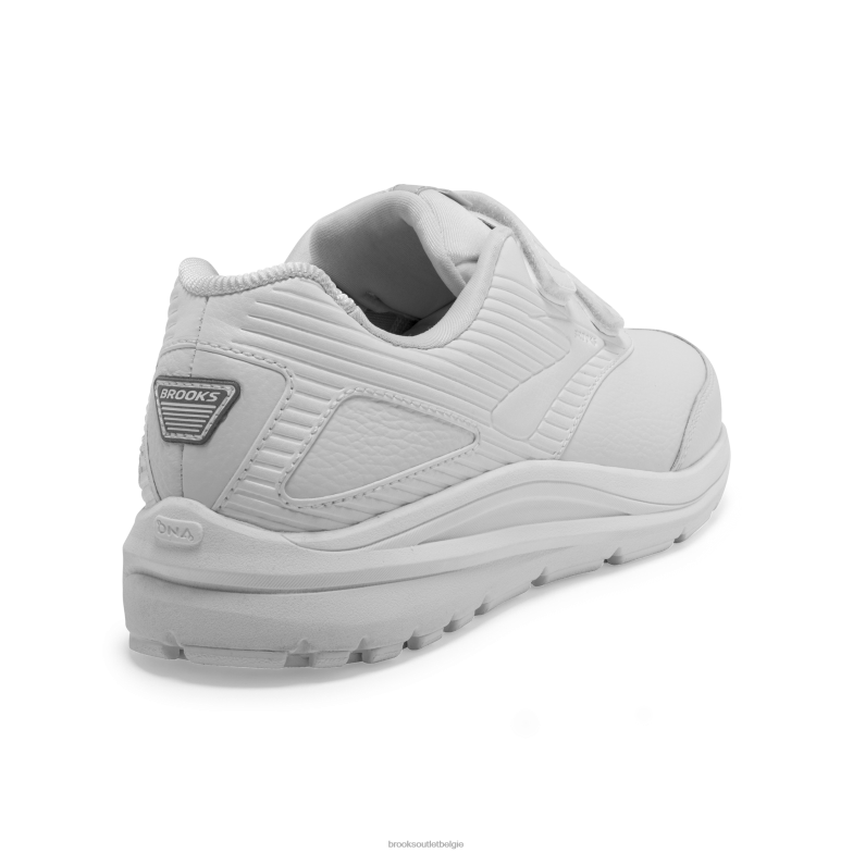 V8D8N266 verslaving walker v-strap 2 wit Brooks