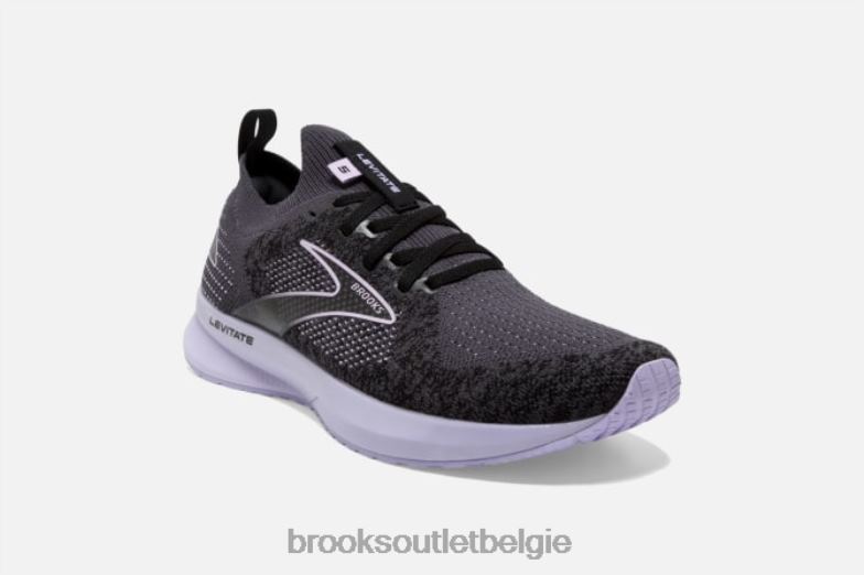V8D8N1494 zweven stealthfit 5 zwart Brooks
