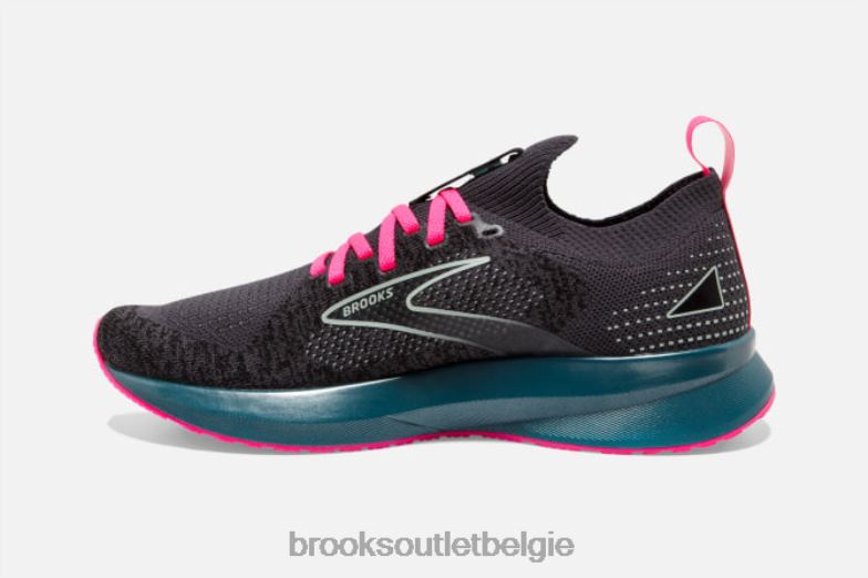V8D8N1495 zweven stealthfit 5 zwart Brooks
