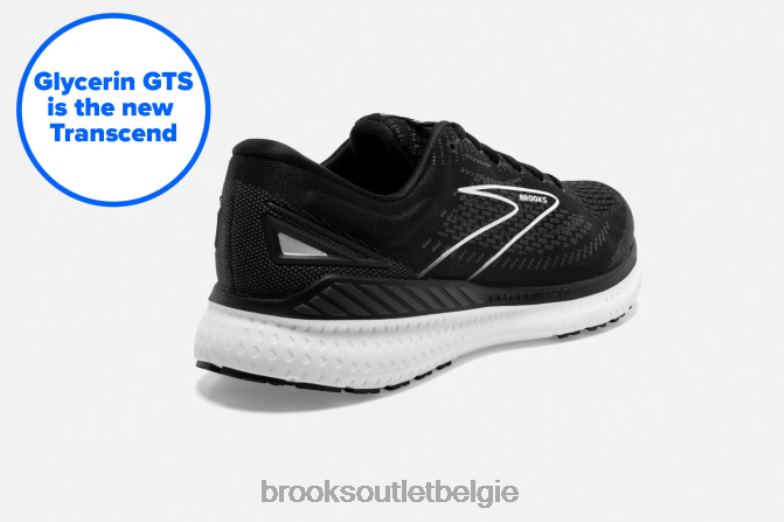 V8D8N1529 glycerine gts 19 zwart Brooks
