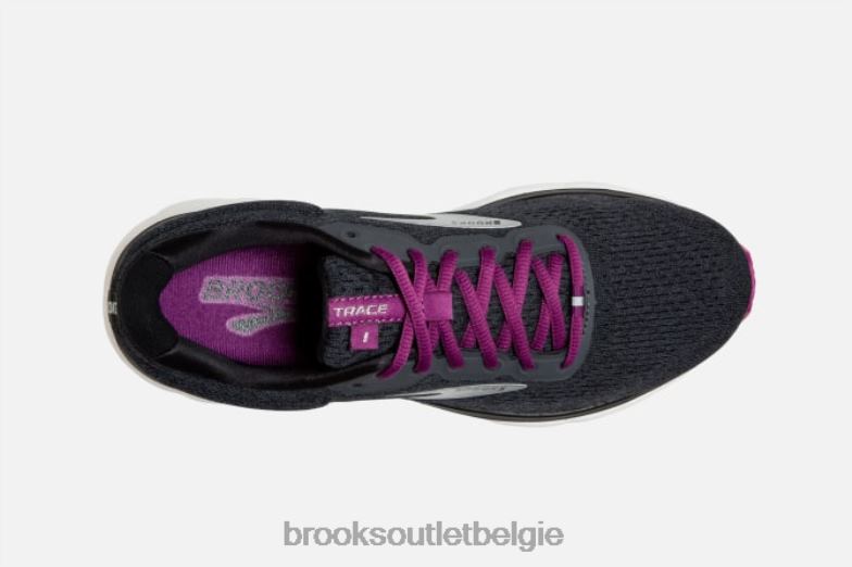 V8D8N1544 spoor zwart Brooks