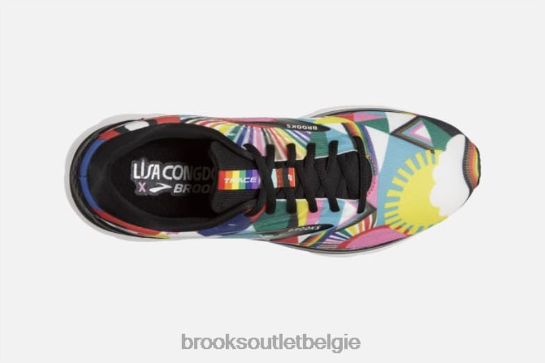 V8D8N1581 spoor 2 zwart Brooks