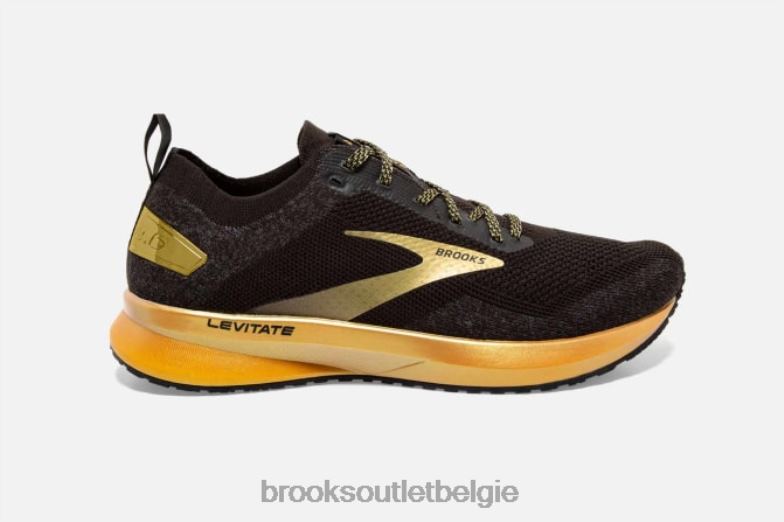 V8D8N1601 zweven 4 zwart Brooks