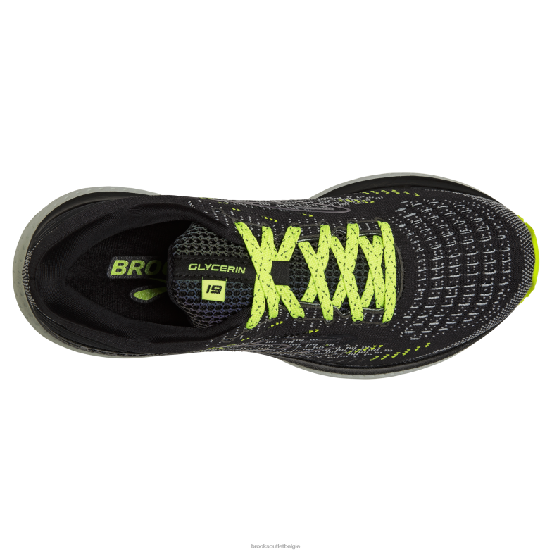 V8D8N107 glycerine 19 zwart Brooks