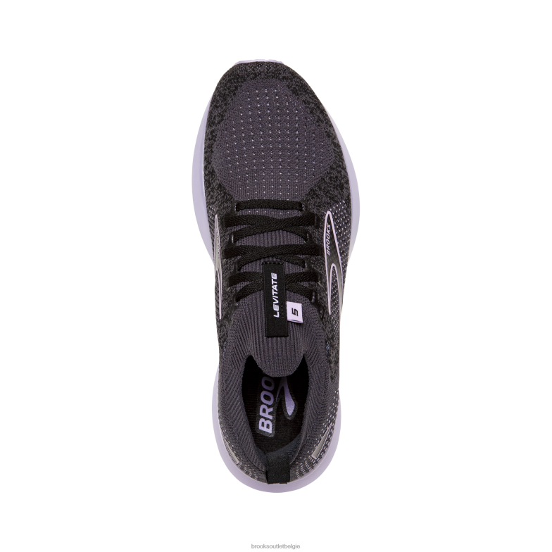 V8D8N113 zweven stealthfit 5 zwart Brooks