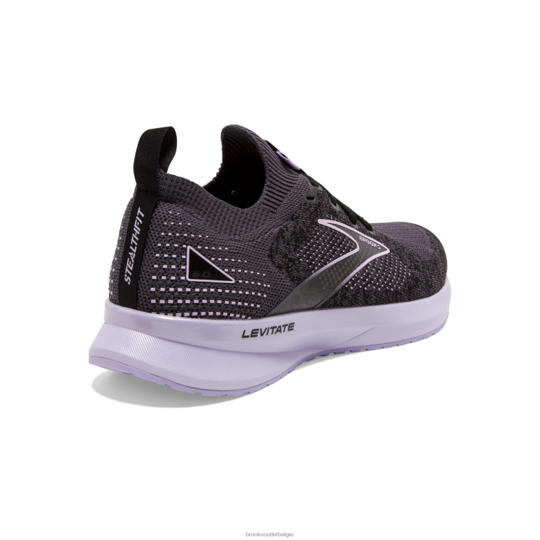V8D8N113 zweven stealthfit 5 zwart Brooks