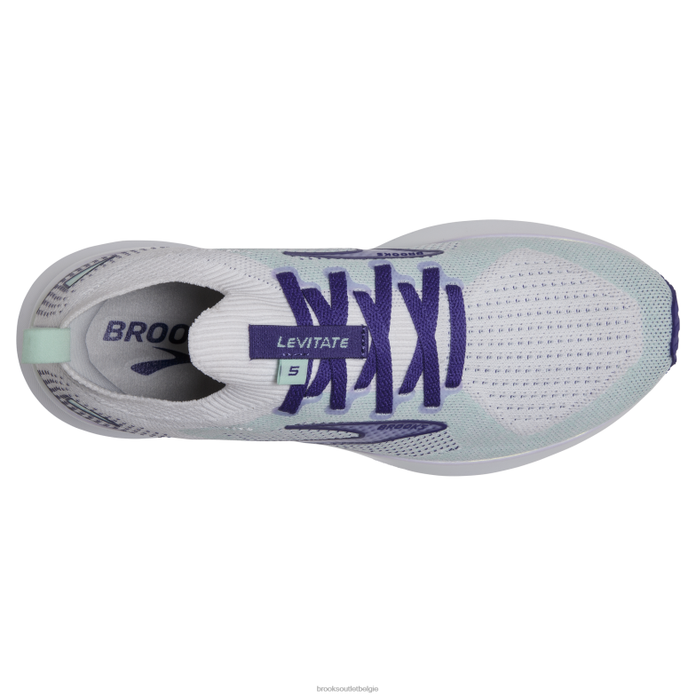 V8D8N116 zweven stealthfit 5 wit Brooks