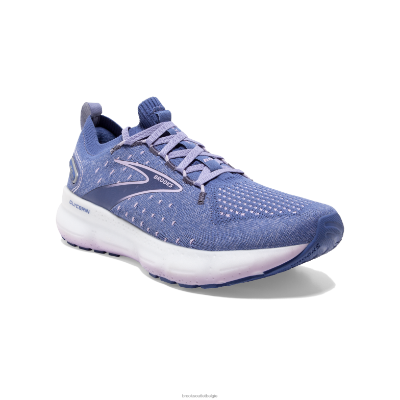 V8D8N11 glycerine stealthfit 20 blauw Brooks