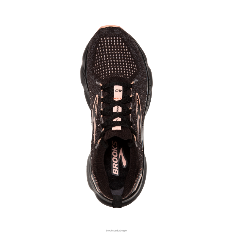 V8D8N12 glycerine stealthfit 20 zwart Brooks