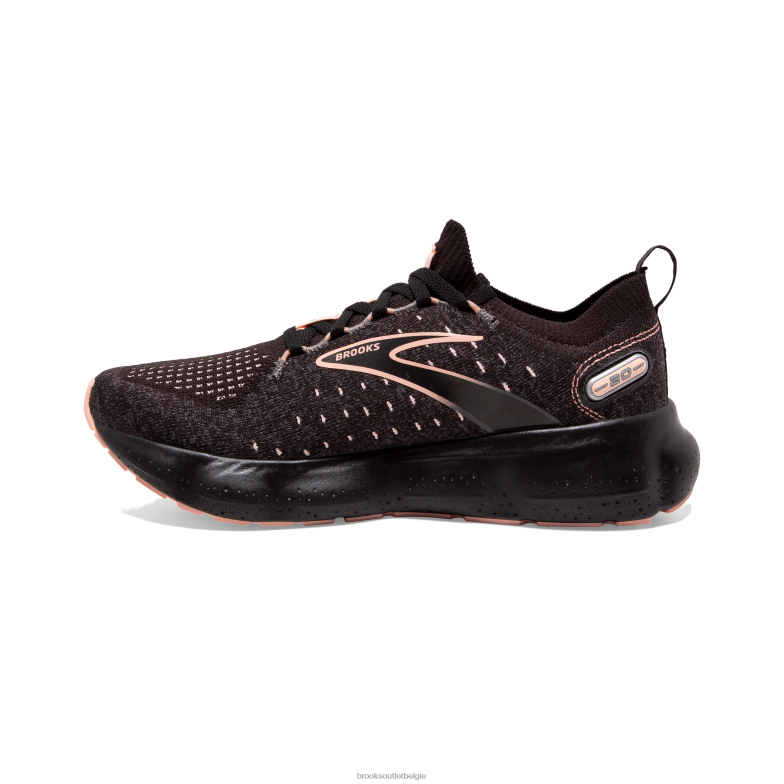 V8D8N12 glycerine stealthfit 20 zwart Brooks