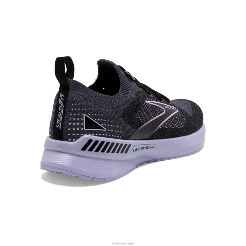 V8D8N178 zweven stealthfit gts 5 zwart Brooks