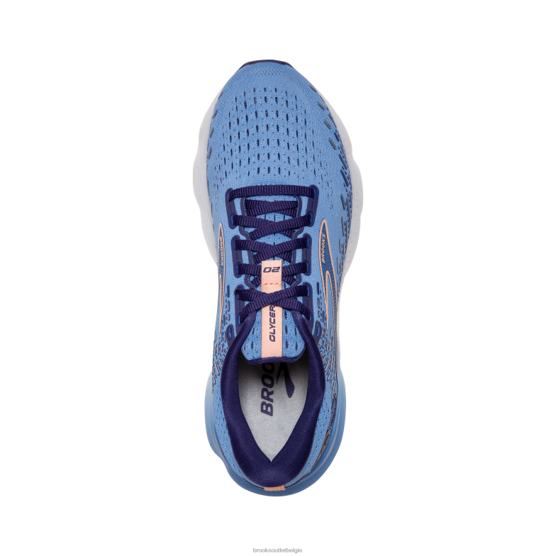 V8D8N5 glycerine 20 blauw Brooks