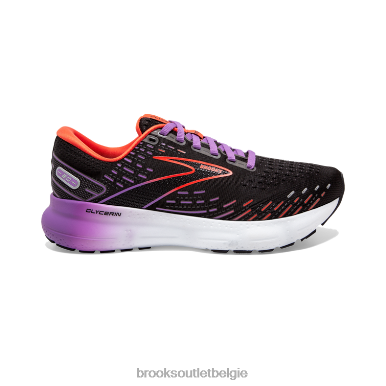 V8D8N838 glycerine 20 zwart Brooks
