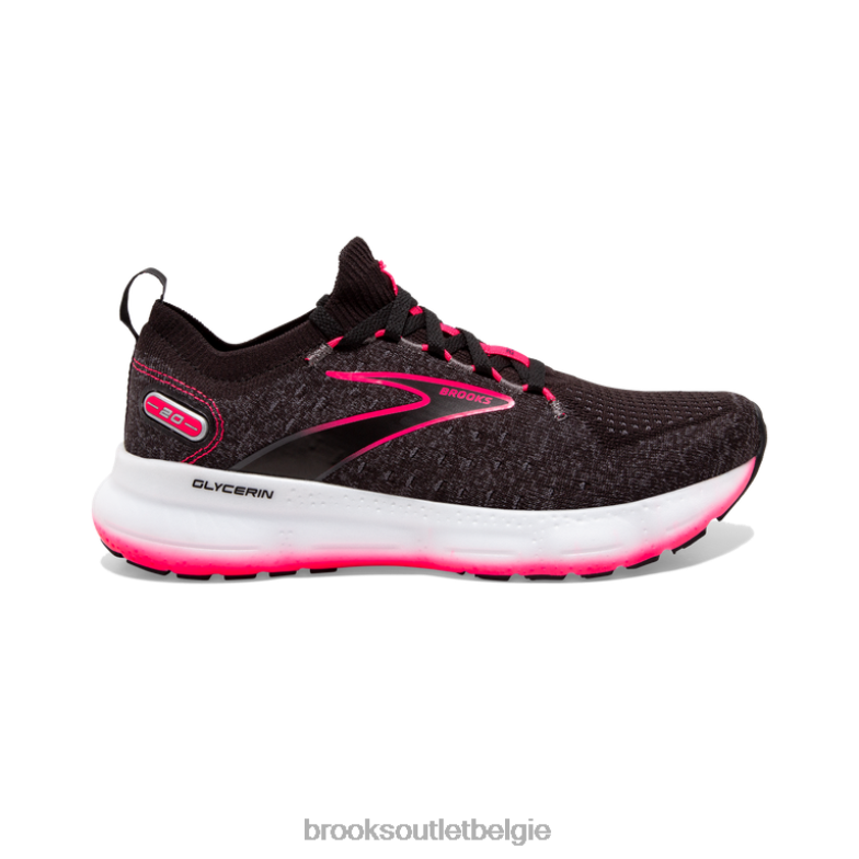 V8D8N872 glycerine stealthfit 20 zwart Brooks