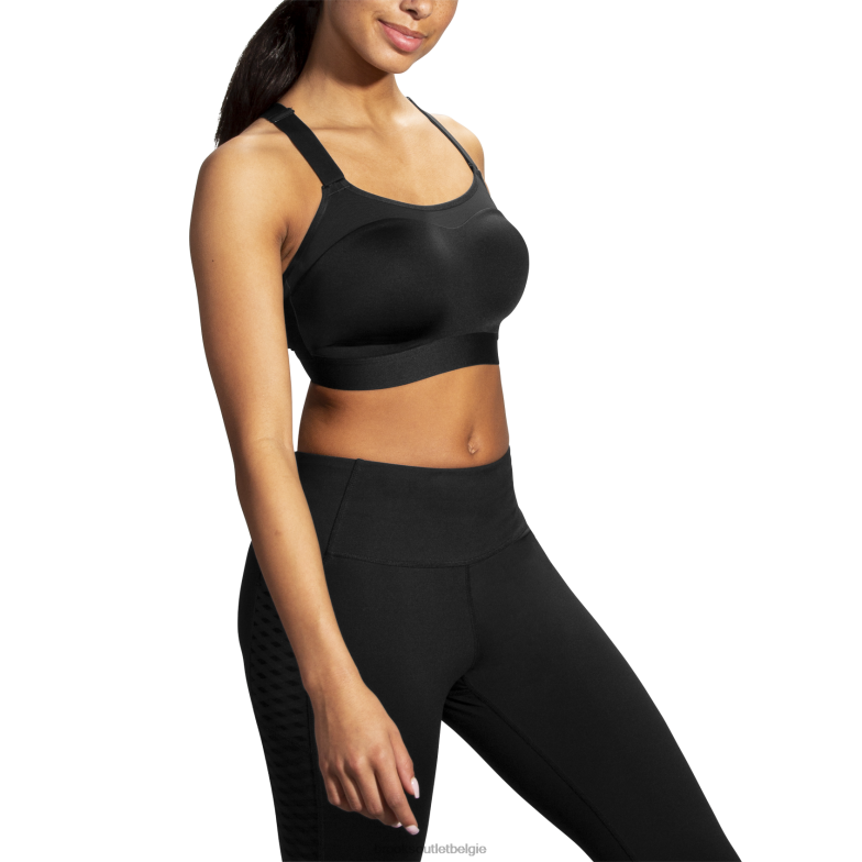 V8D8N1314 dare hardloopbeha met racerback zwart Brooks