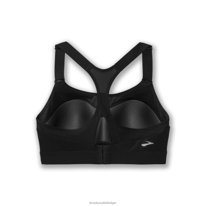 V8D8N1314 dare hardloopbeha met racerback zwart Brooks