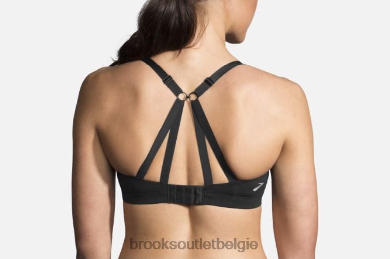 V8D8N1729 fijngevormde bh zwart Brooks