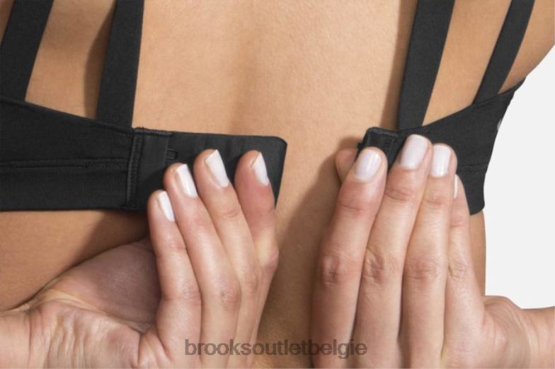 V8D8N1729 fijngevormde bh zwart Brooks