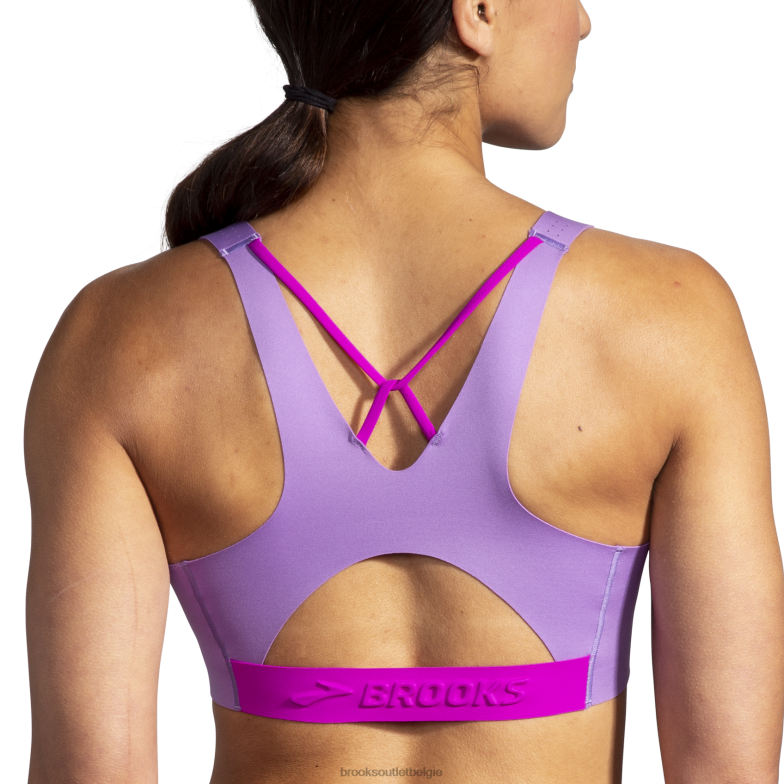 V8D8N821 Dare run-bh met v-hals heliotroop Brooks