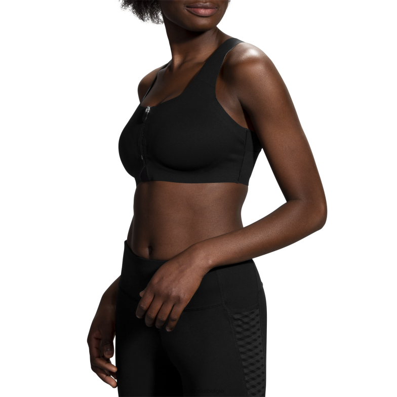 V8D8N824 dare run-bh met rits zwart Brooks