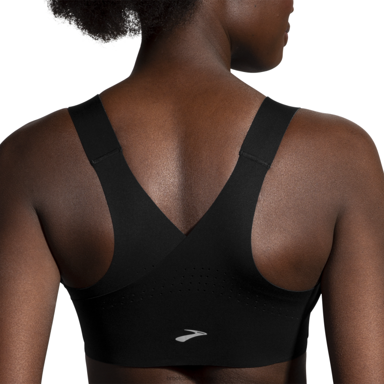 V8D8N824 dare run-bh met rits zwart Brooks