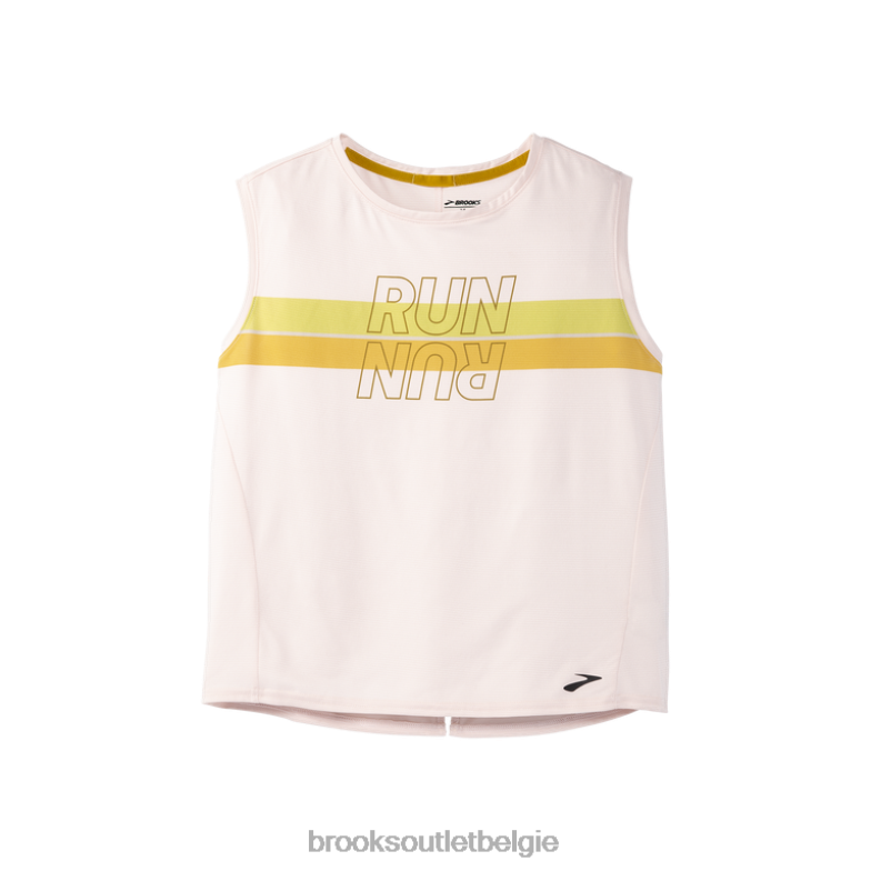 V8D8N1177 binnen mouwloos uitgevoerd roos Brooks