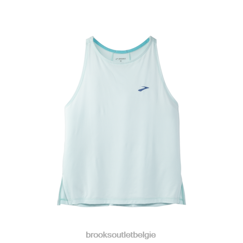 V8D8N475 sprintvrije tank blauw Brooks