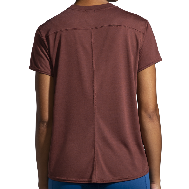 V8D8N515 afstand grafische korte mouw rozijn Brooks