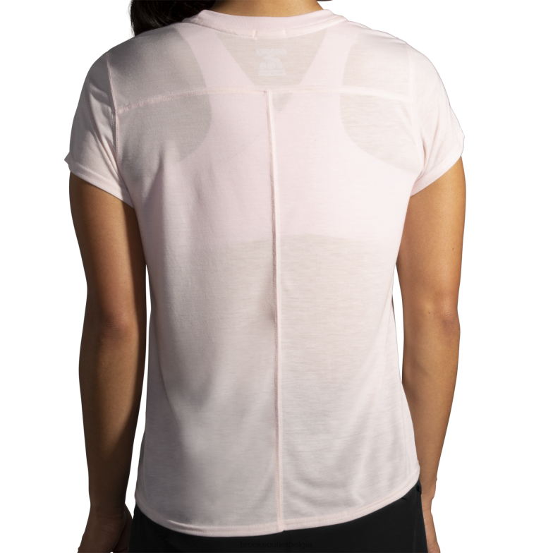 V8D8N587 afstand grafische korte mouw rozenwater Brooks