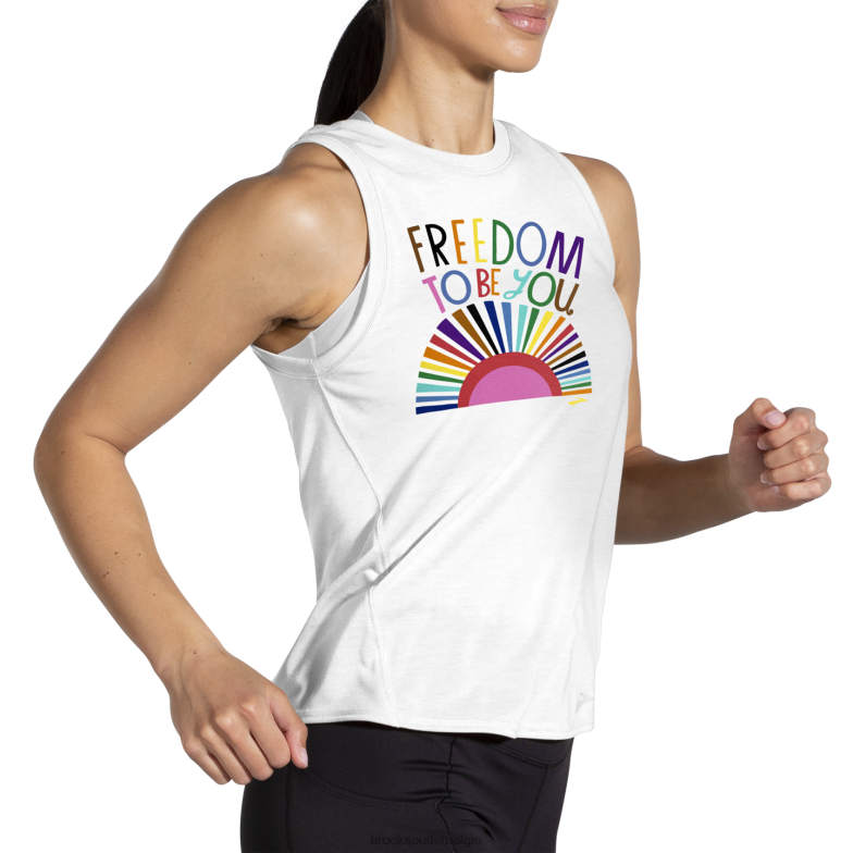 V8D8N693 afstand grafische tank vrijheid om jezelf te zijn Brooks