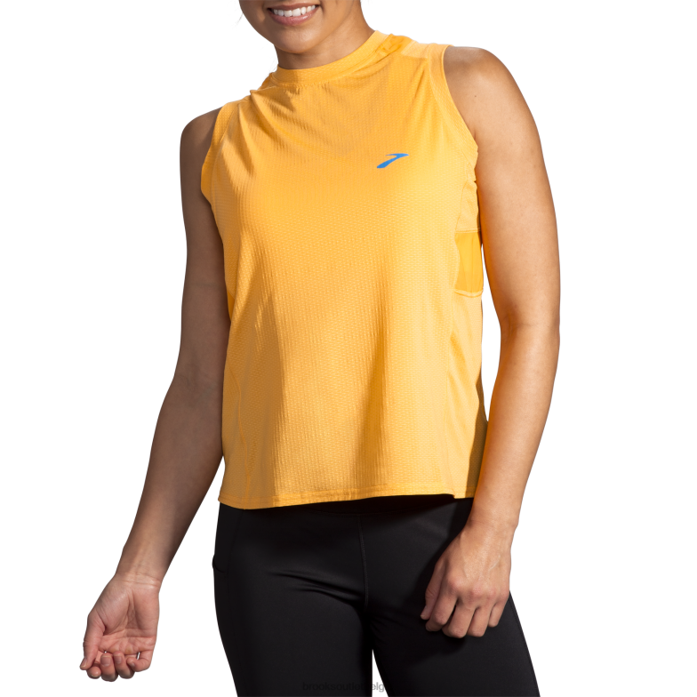 V8D8N787 sfeer mouwloos saffraan Brooks