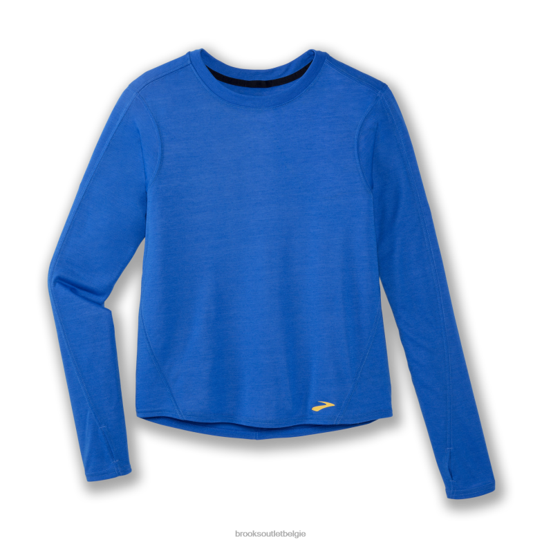 V8D8N800 afstand lange mouw blauw Brooks