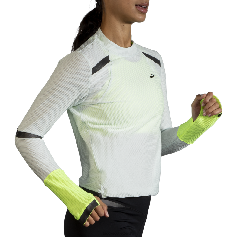 V8D8N751 carboniet lange mouw grijs Brooks